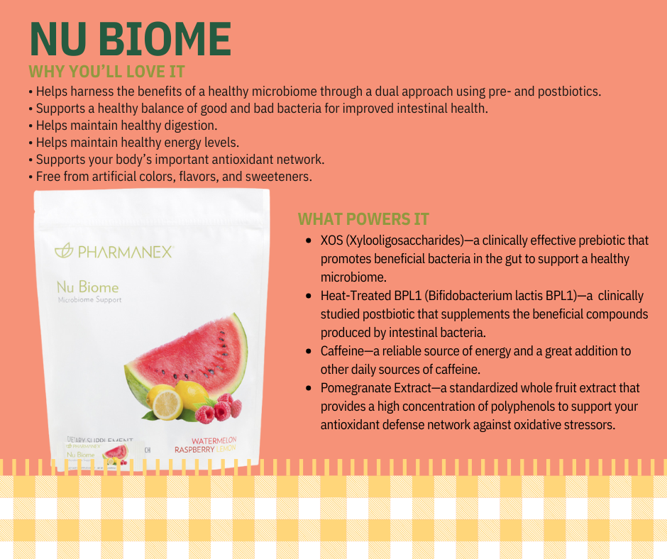 Pharmanex Nu Biome – Gut Health PINK DRINK