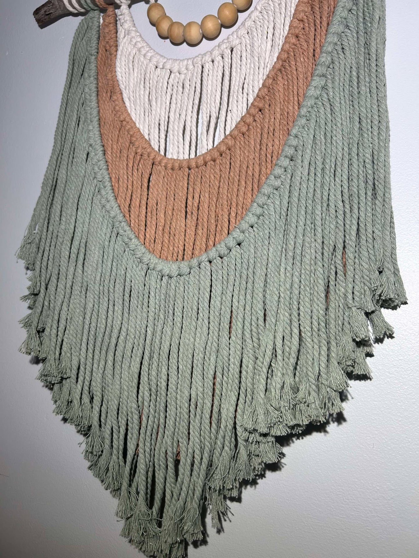 “Woodland Serenity” Macrame Wall Hanger!