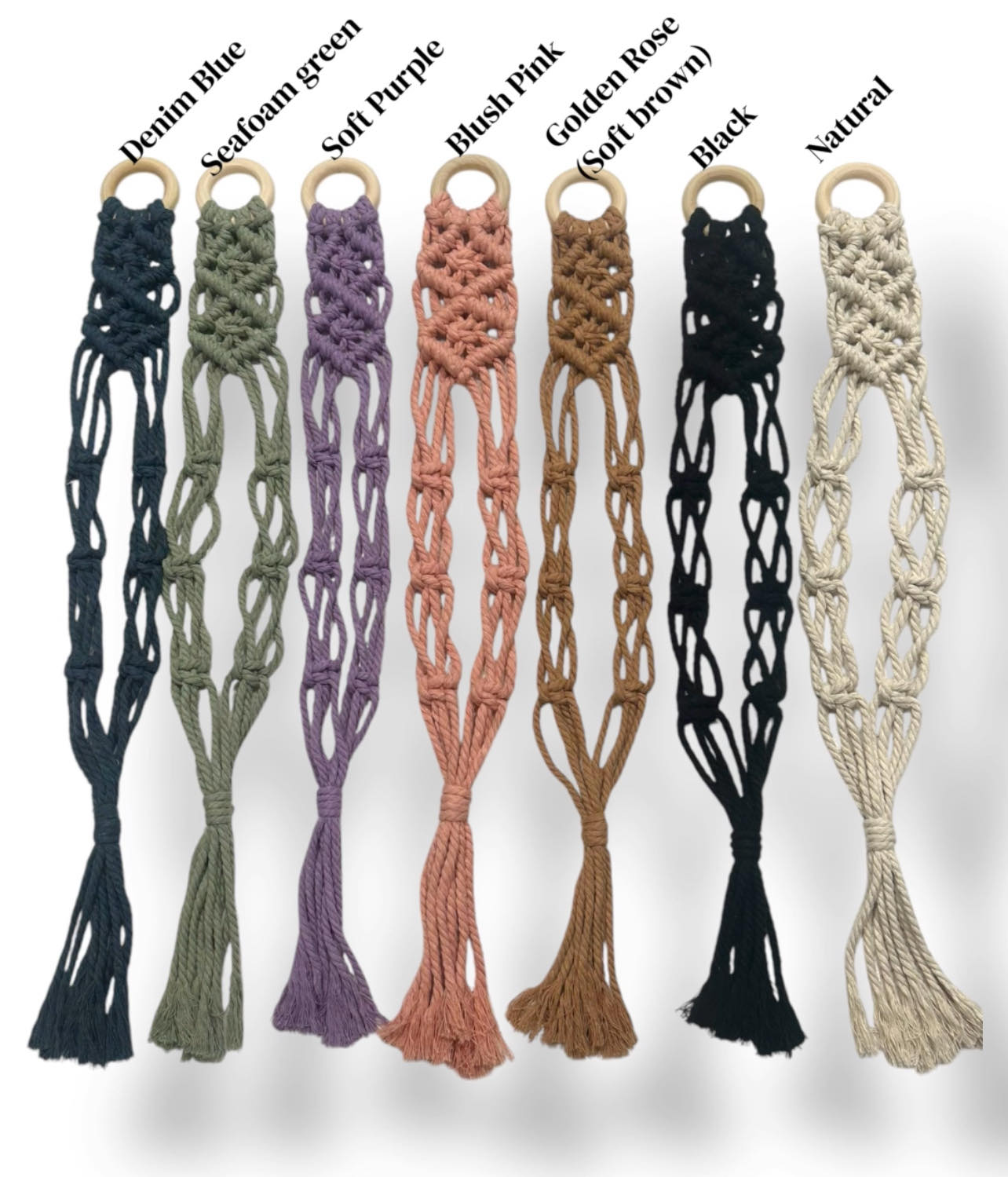 Diamond Singles Macrame Hat Hanger