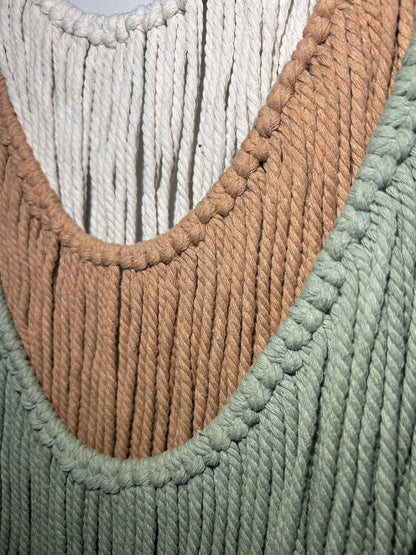 “Woodland Serenity” Macrame Wall Hanger!