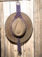 Diamond Singles Macrame Hat Hanger