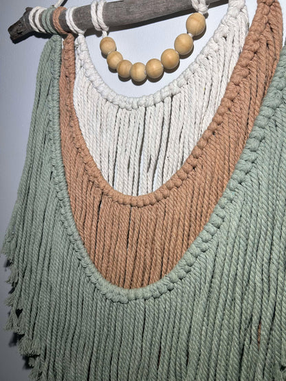 “Woodland Serenity” Macrame Wall Hanger!