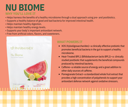 Pharmanex Nu Biome – Gut Health PINK DRINK