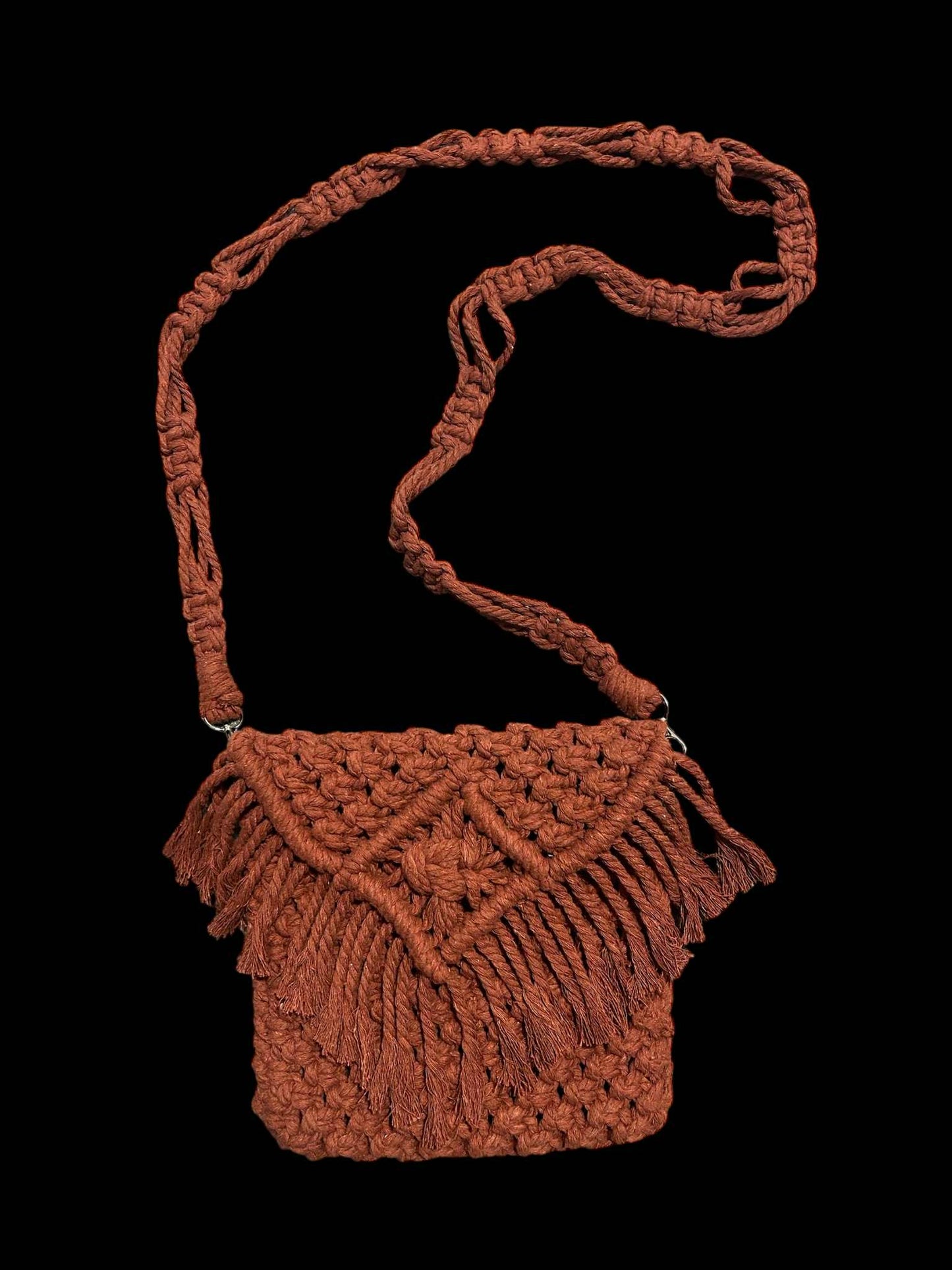 "Wildflower Weave" Macrame Bag
