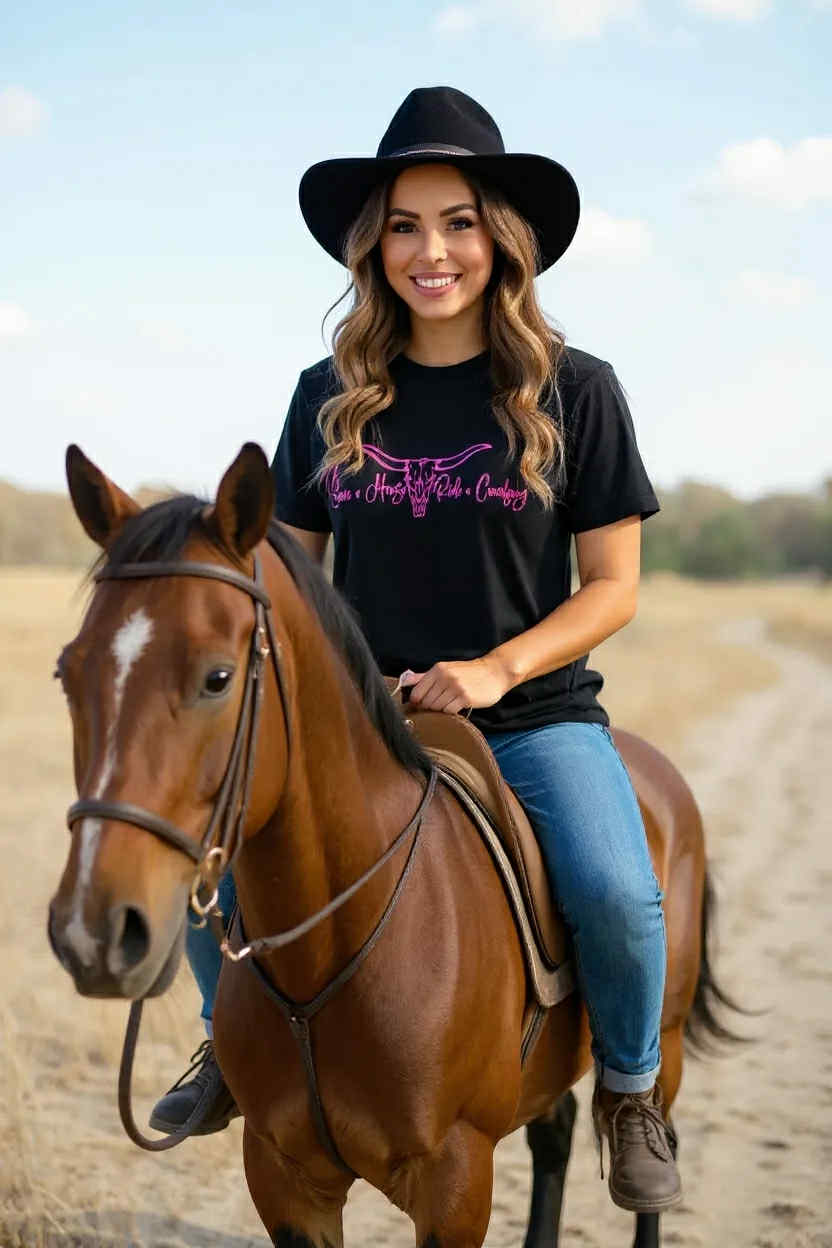 "Save a Horse, Ride a Cowboy" Tee