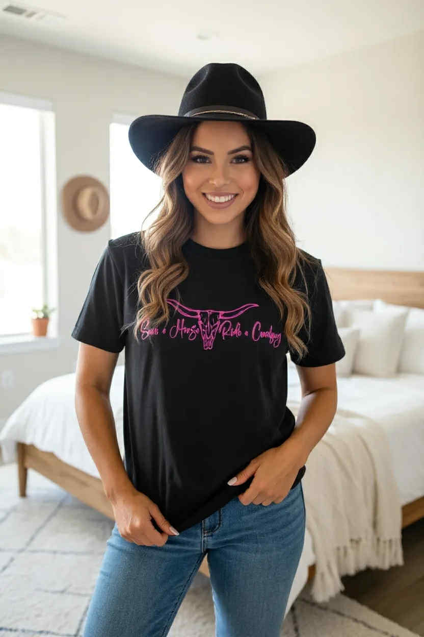 "Save a Horse, Ride a Cowboy" Tee