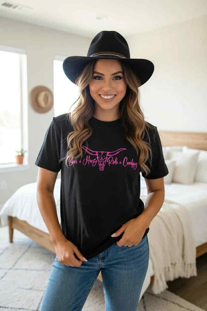 "Save a Horse, Ride a Cowboy" Tee
