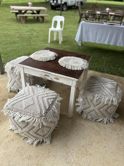 Boho Bloom Macrame Placemat