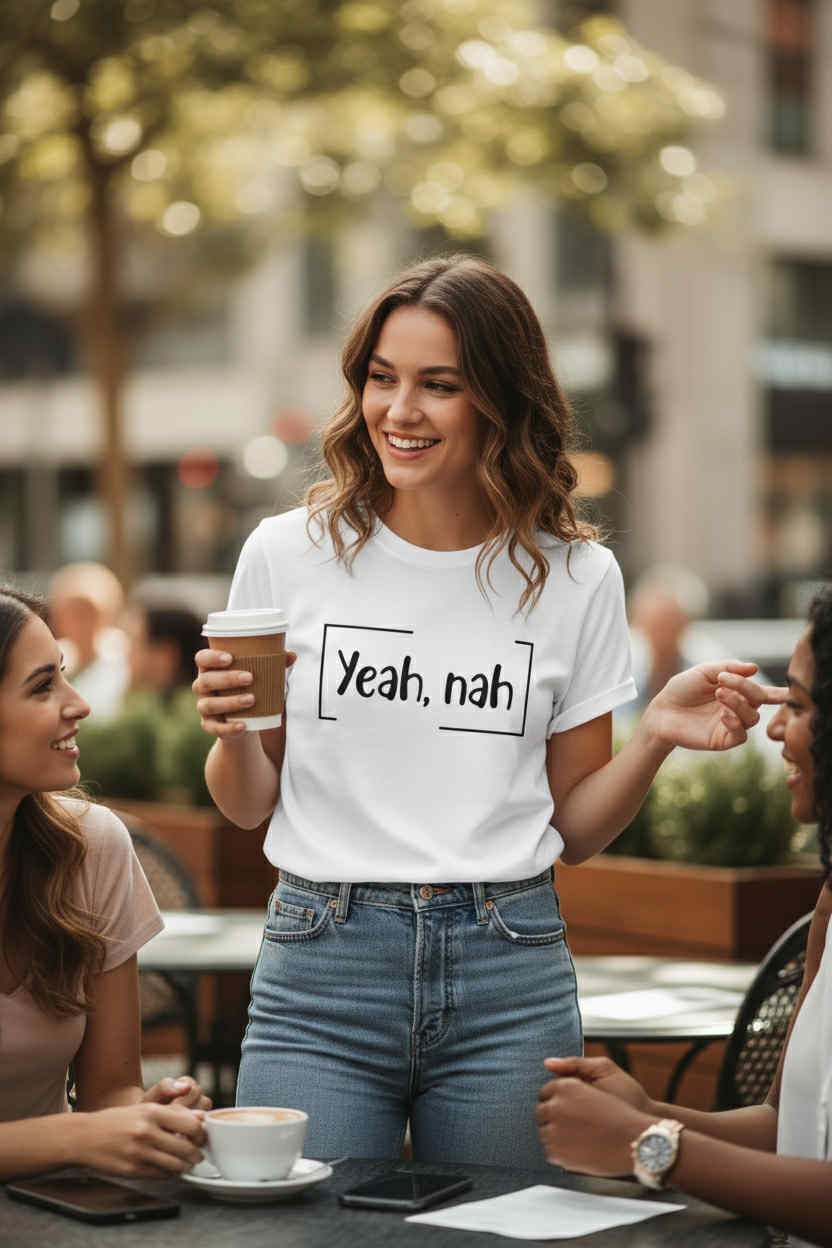 YEAH NAH Unisex Tee