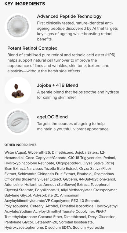 Peptide Retinol Complex