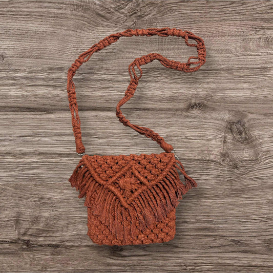 "Wildflower Weave" Macrame Bag