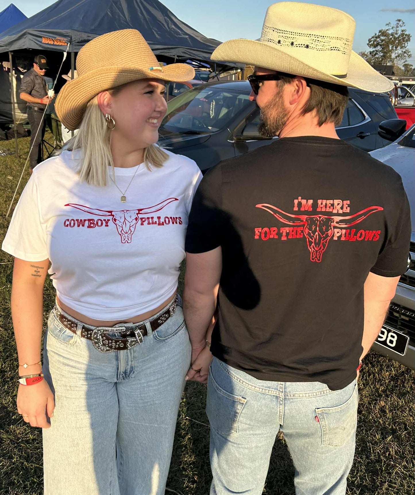 "Cowboy Pillows" Tee