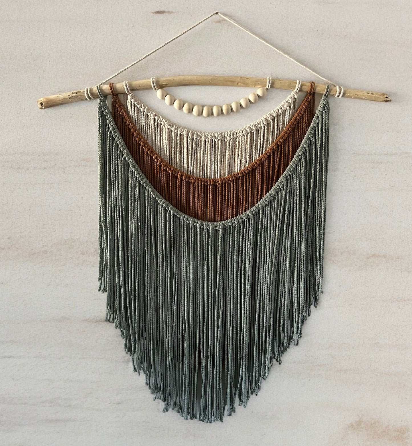 “Woodland Serenity” Macrame Wall Hanger!