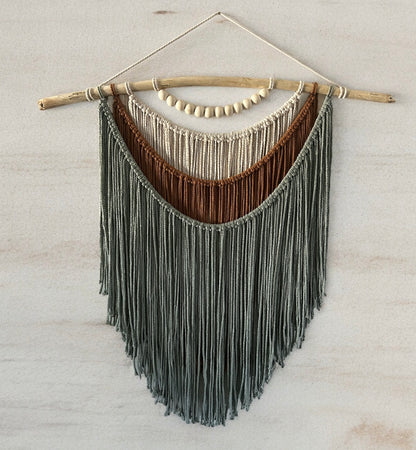 “Woodland Serenity” Macrame Wall Hanger!