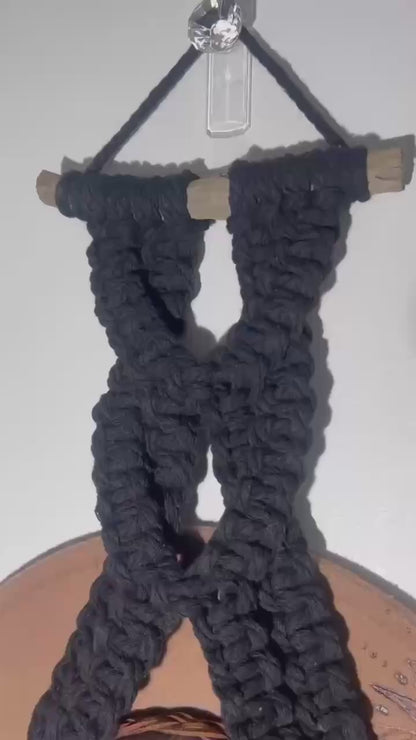 "Rustic" Macrame Single Hat Hanger